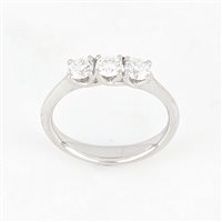 Anello Zorzan Gioielli Donna in Oro bianco Diamante 0.75 Ct ANPZ4208 - ANPZ4208